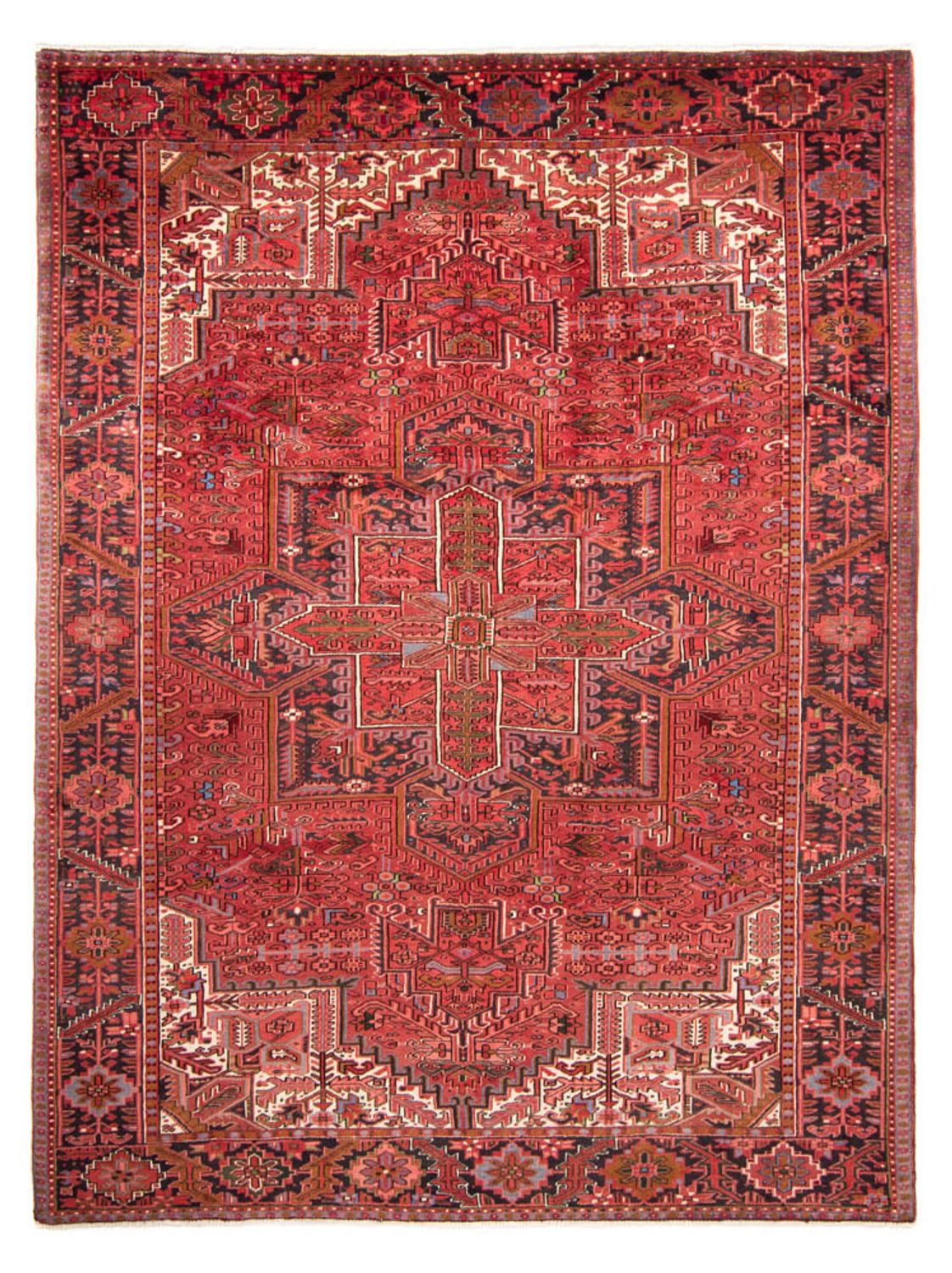Perser Rug - Nomadic - 345 x 250 cm - dark red