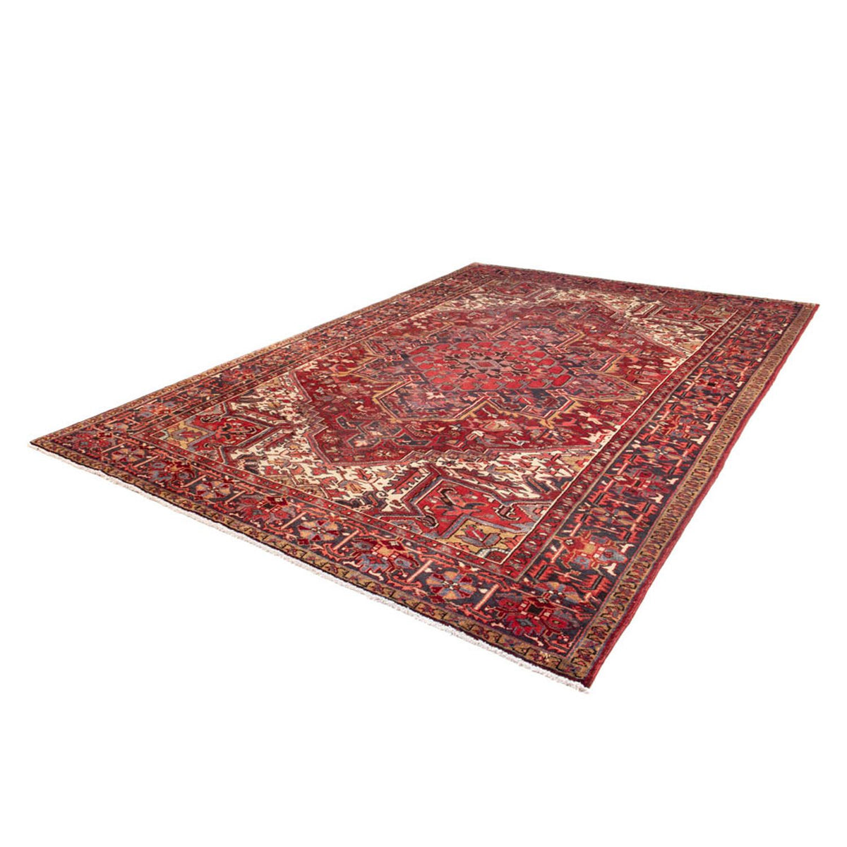 Perser Rug - Nomadic - 345 x 237 cm - dark red
