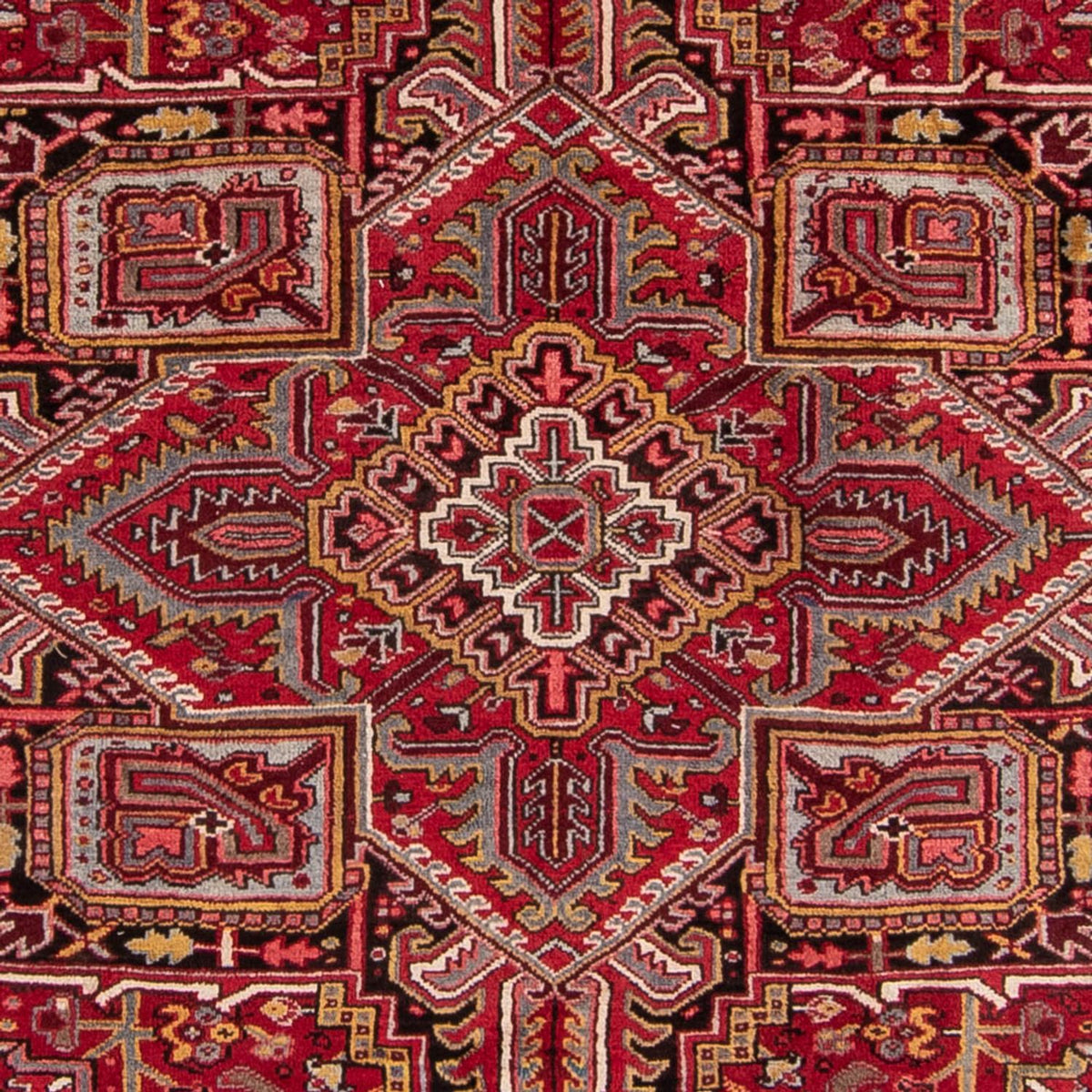 Perser Rug - Nomadic - 345 x 247 cm - dark red
