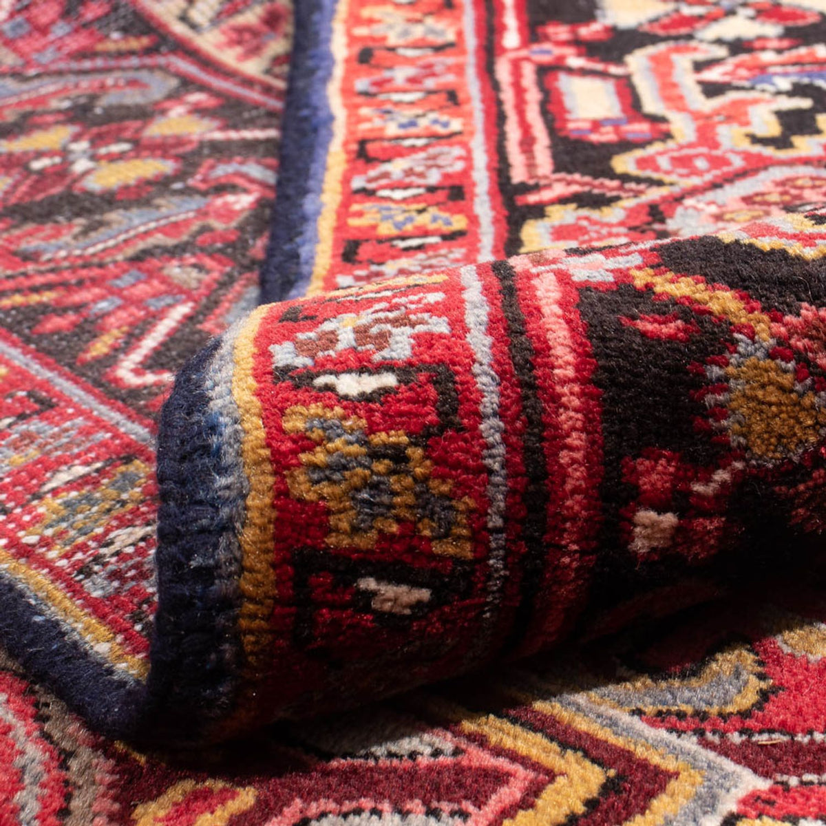 Perser Rug - Nomadic - 345 x 247 cm - dark red