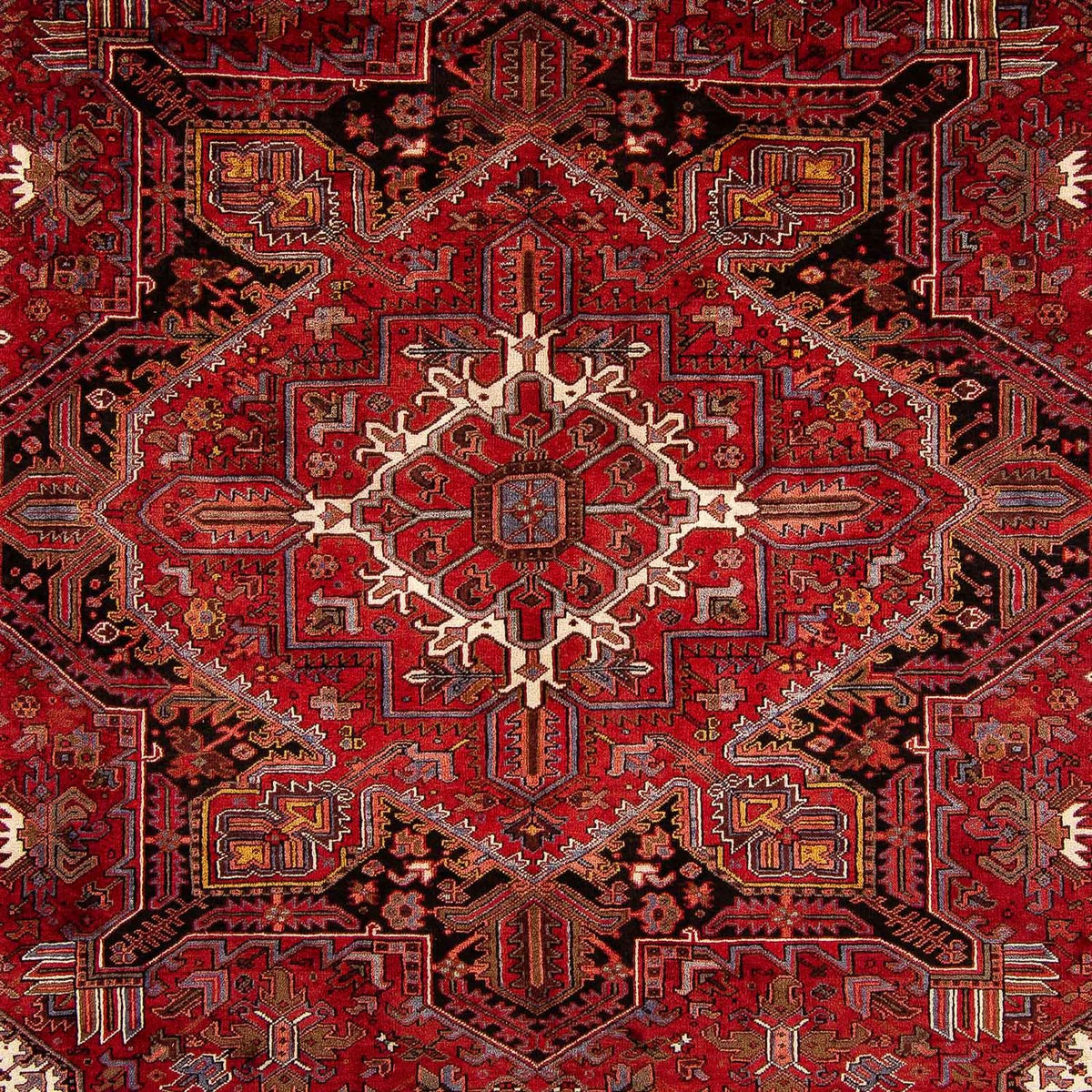Perser Rug - Nomadic - 390 x 300 cm - dark red