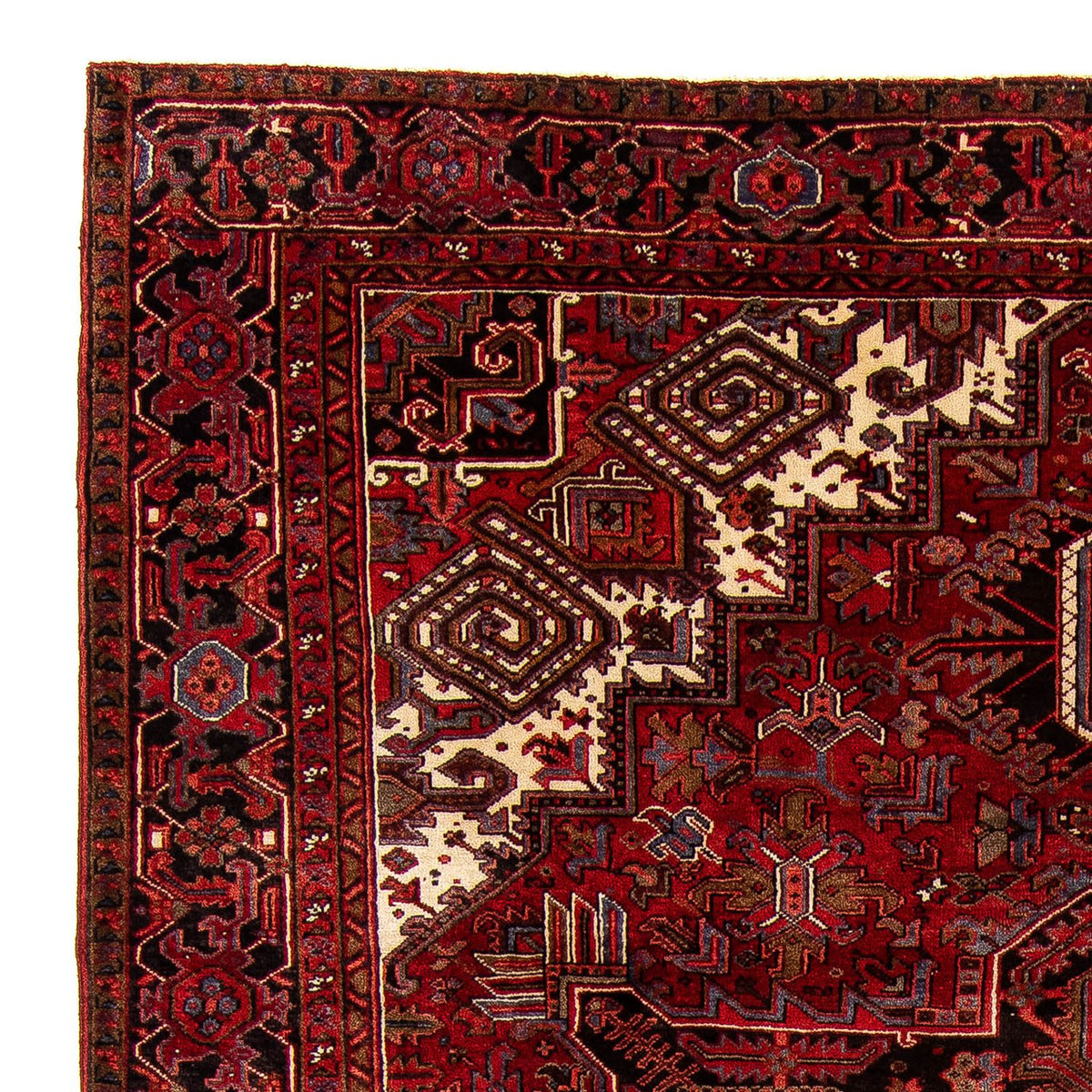 Perser Rug - Nomadic - 390 x 300 cm - dark red