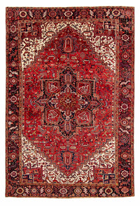 Perser Rug - Nomadic - 384 x 280 cm - dark red