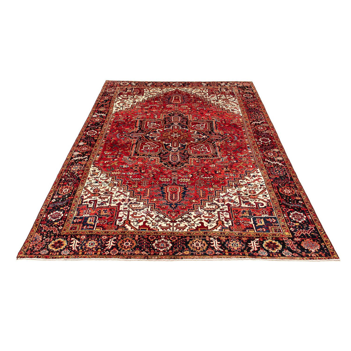 Perser Rug - Nomadic - 384 x 280 cm - dark red