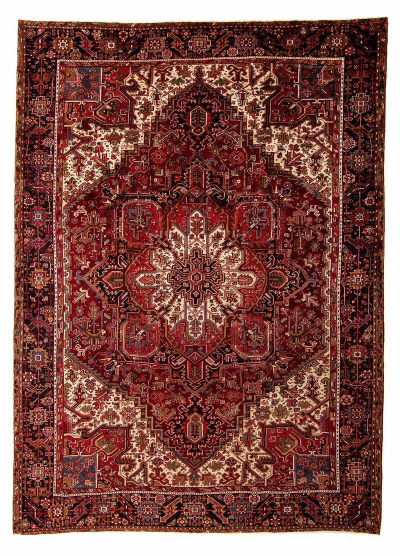 Perser Rug - Nomadic - 388 x 300 cm - dark red