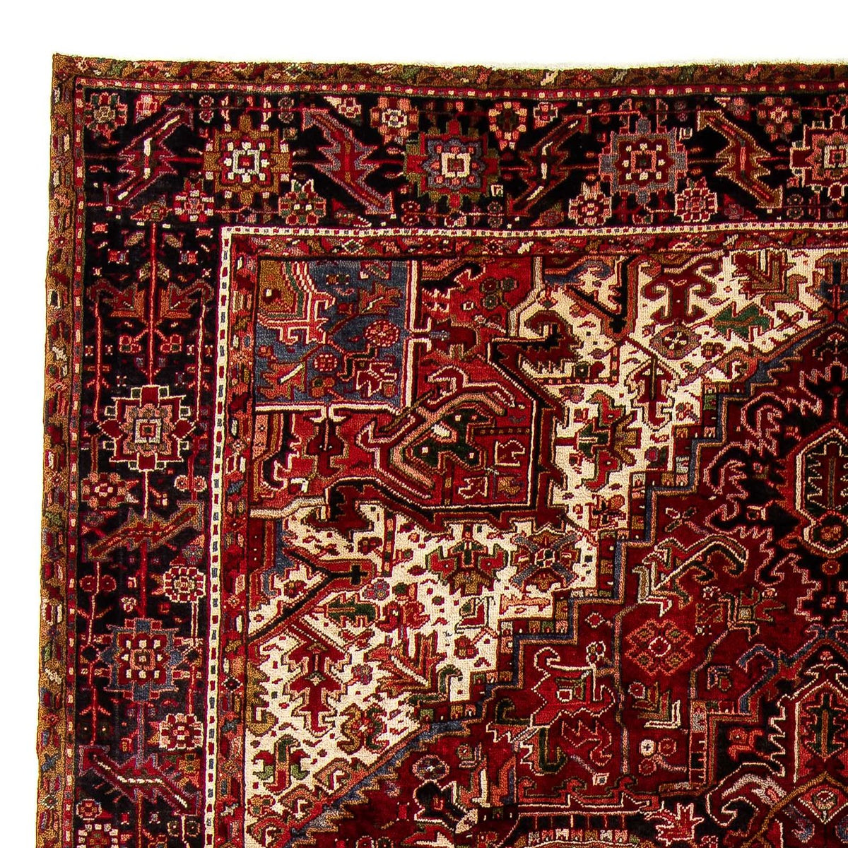 Perser Rug - Nomadic - 388 x 300 cm - dark red