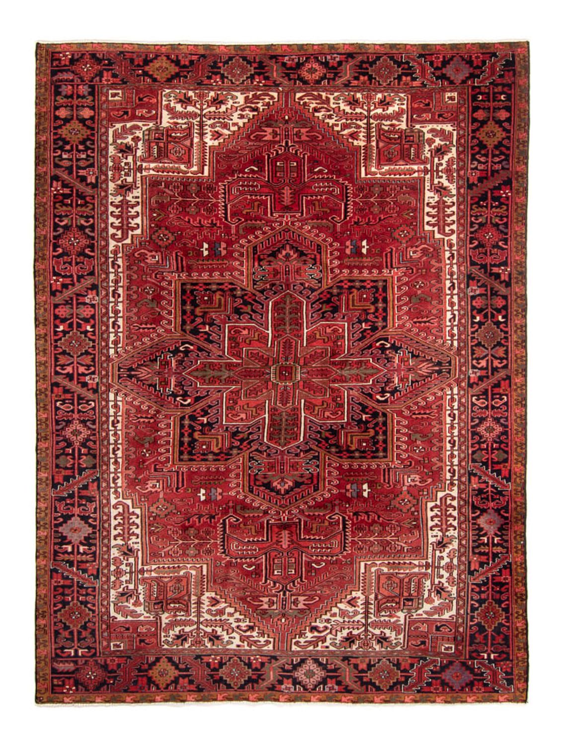 Perser Rug - Nomadic - 338 x 245 cm - dark red