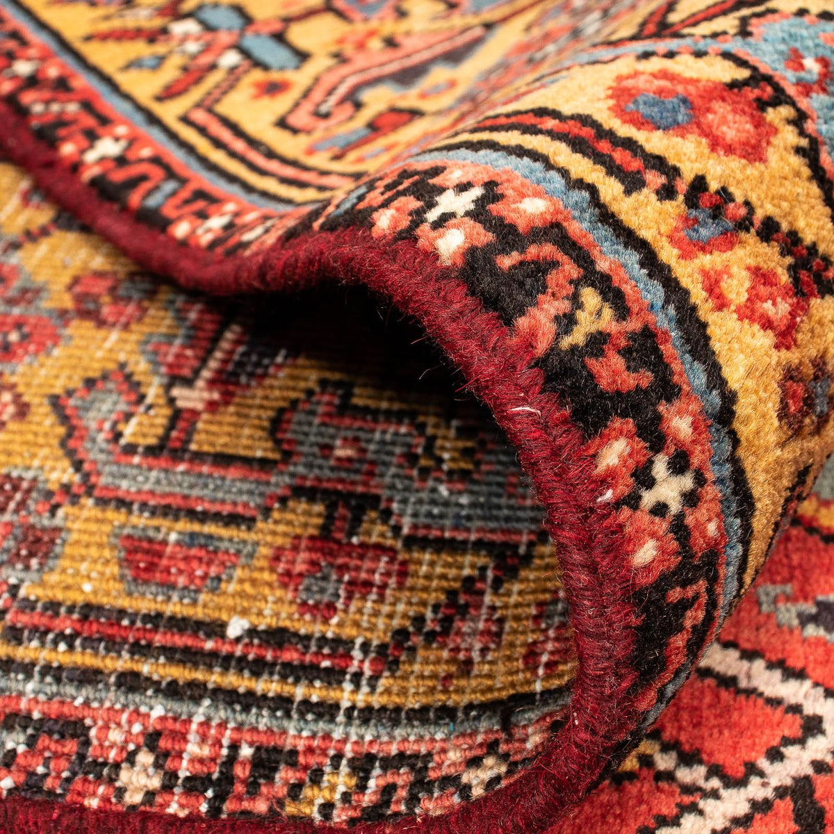 Perser Rug - Nomadic - 388 x 282 cm - dark red