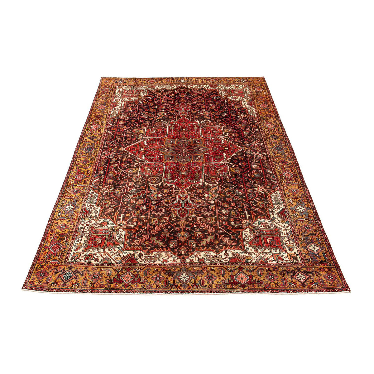 Perser Rug - Nomadic - 388 x 282 cm - dark red