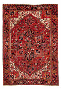 Perser Rug - Nomadic - 382 x 286 cm - dark red