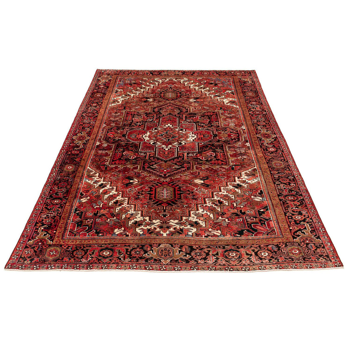 Perser Rug - Nomadic - 390 x 295 cm - dark red