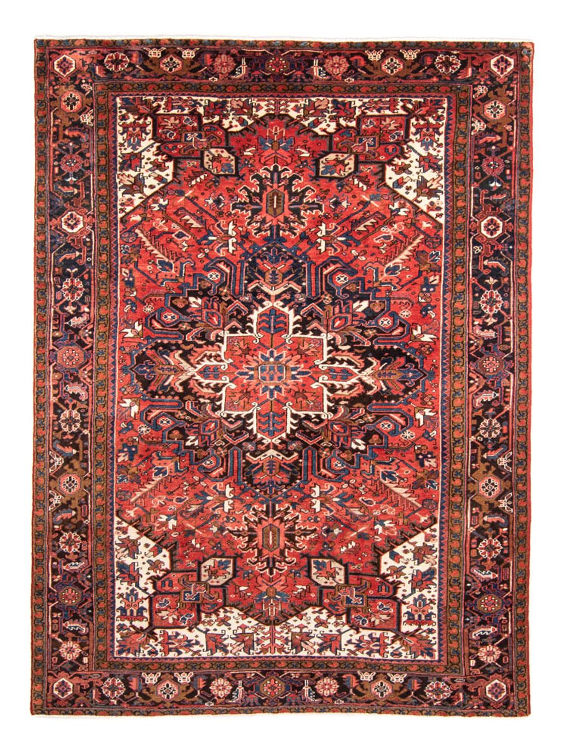 Perser Rug - Nomadic - 330 x 229 cm - dark red