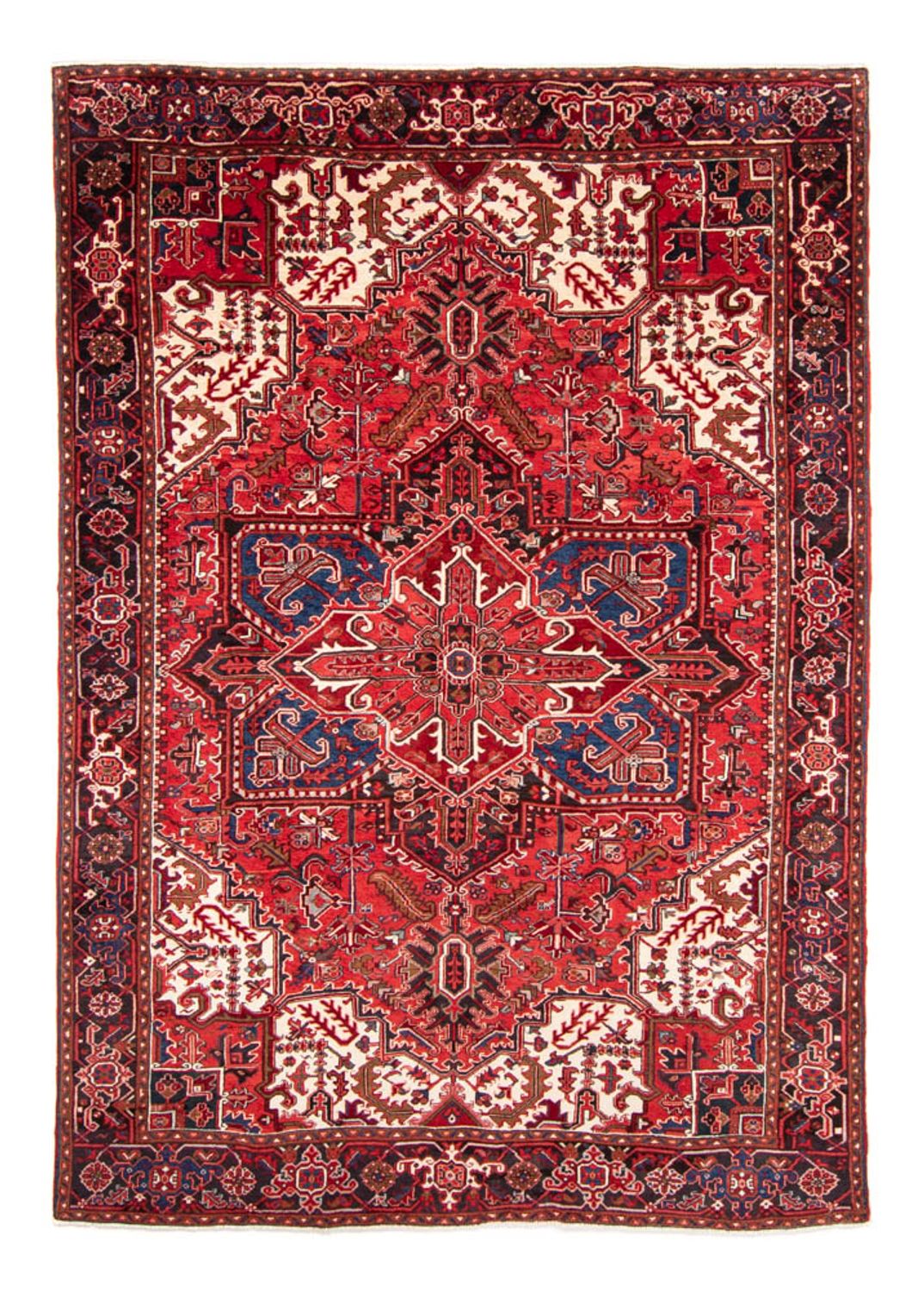 Perser Rug - Nomadic - 350 x 238 cm - dark red