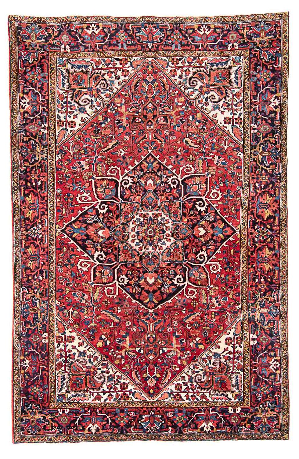Perser Rug - Nomadic - 344 x 240 cm - light red