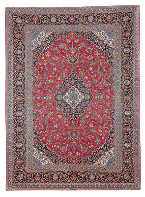 Perser Rug - Keshan - 400 x 398 cm - red
