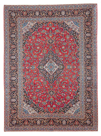 Perser Rug - Keshan - 400 x 398 cm - red