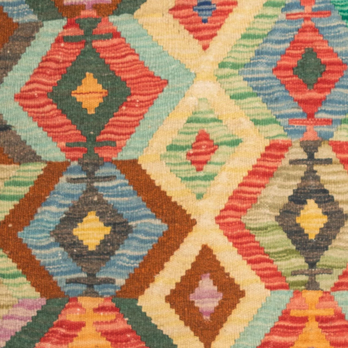 Kelim Rug - Splash - 125 x 80 cm - multicolored