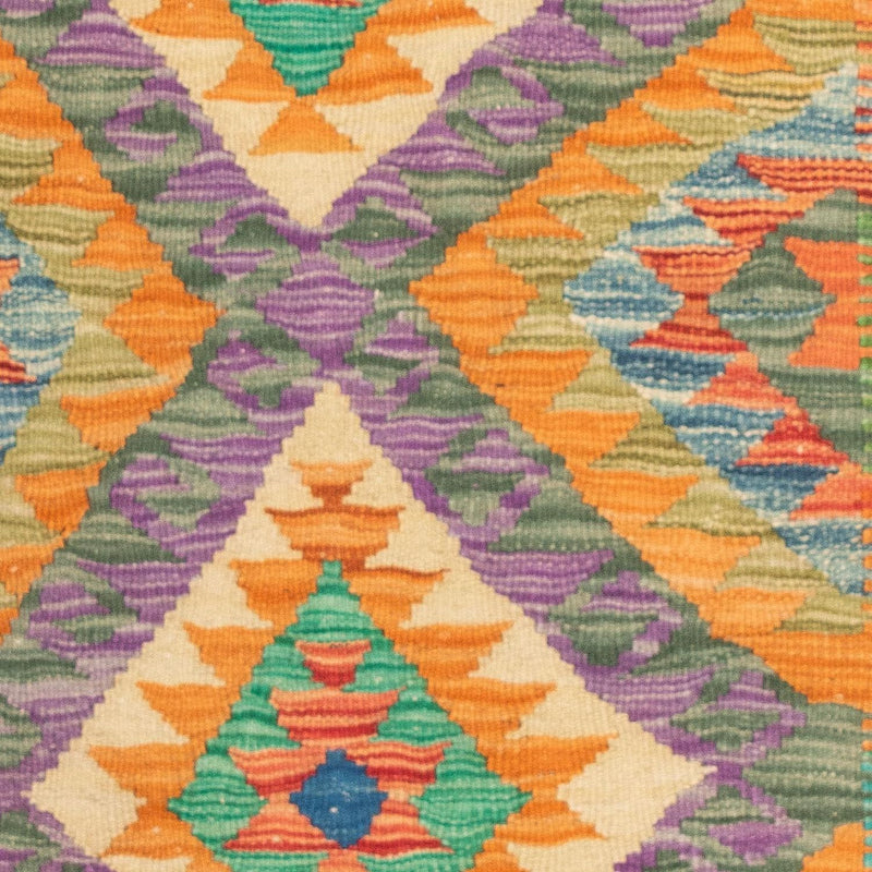 Kelim Rug - Splash - 125 x 80 cm - multicolored