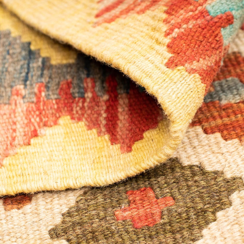 Kelim Rug - Splash - 125 x 80 cm - multicolored