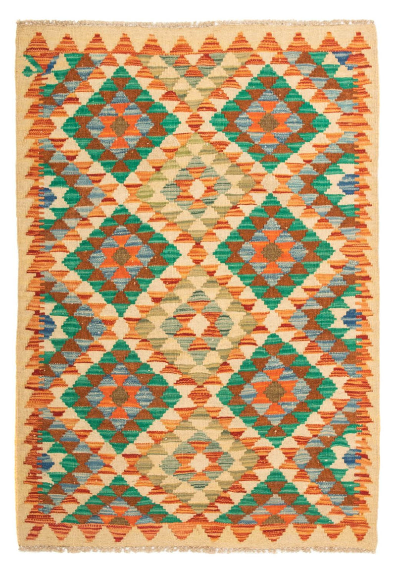 Kelim Rug - Splash - 125 x 80 cm - multicolored