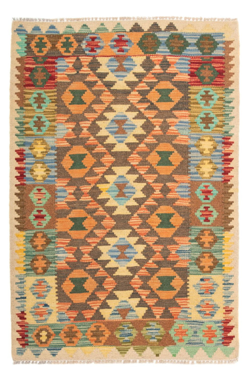 Kelim Rug - Splash - 125 x 80 cm - multicolored