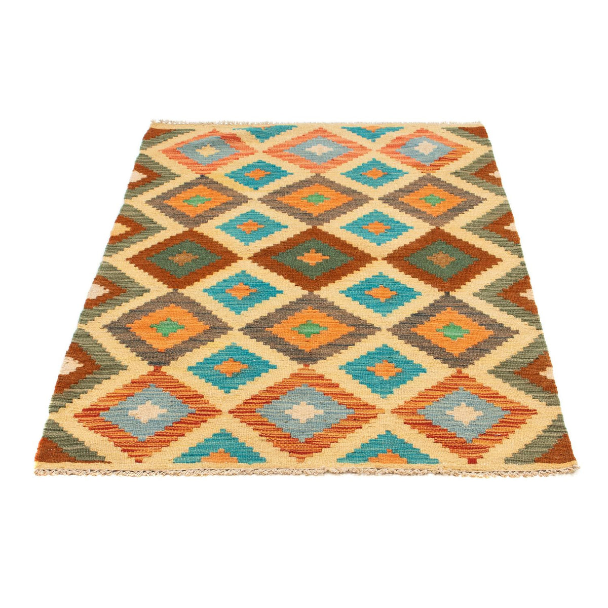Kelim Rug - Splash - 125 x 80 cm - multicolored