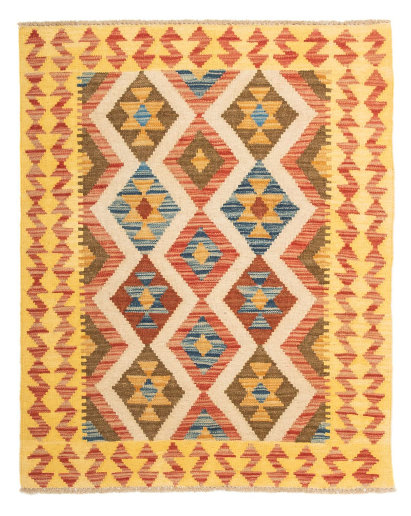 Kelim Rug - Splash - 125 x 80 cm - multicolored