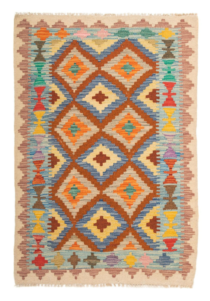 Kelim Rug - Splash - 125 x 80 cm - multicolored
