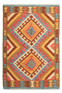 Kelim Rug - Splash - 121 x 85 cm - multicolored
