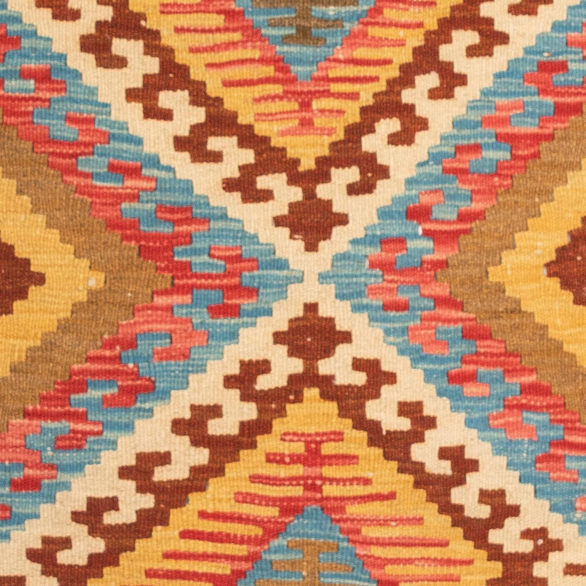 Kelim Rug - Splash - 121 x 85 cm - multicolored