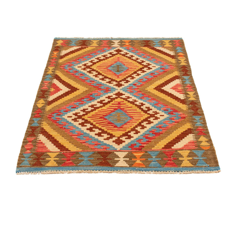 Kelim Rug - Splash - 121 x 85 cm - multicolored