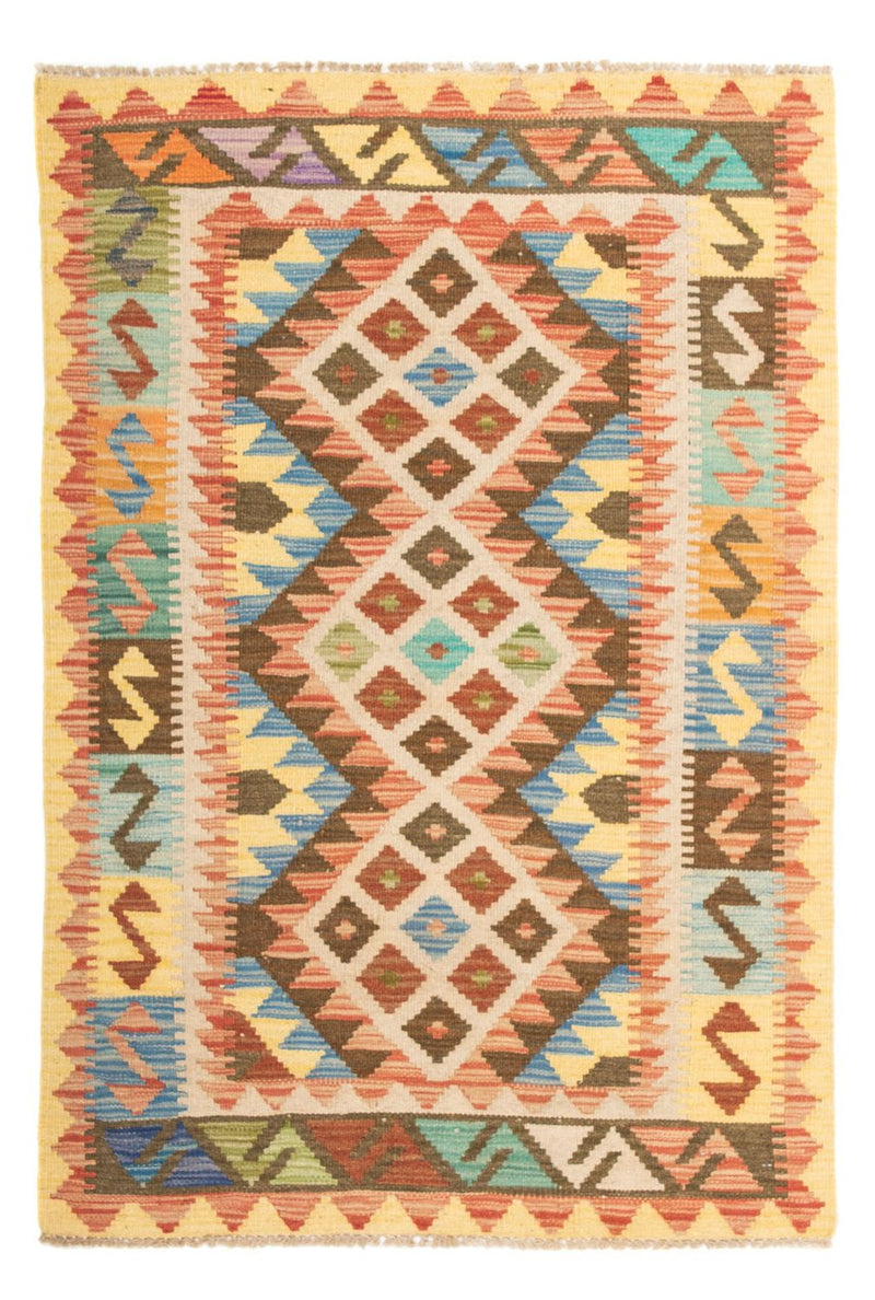 Kelim Rug - Splash - 124 x 86 cm - multicolored