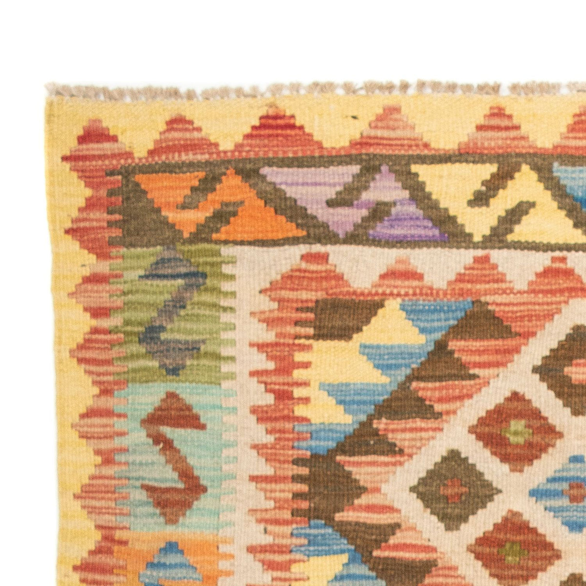 Kelim Rug - Splash - 124 x 86 cm - multicolored