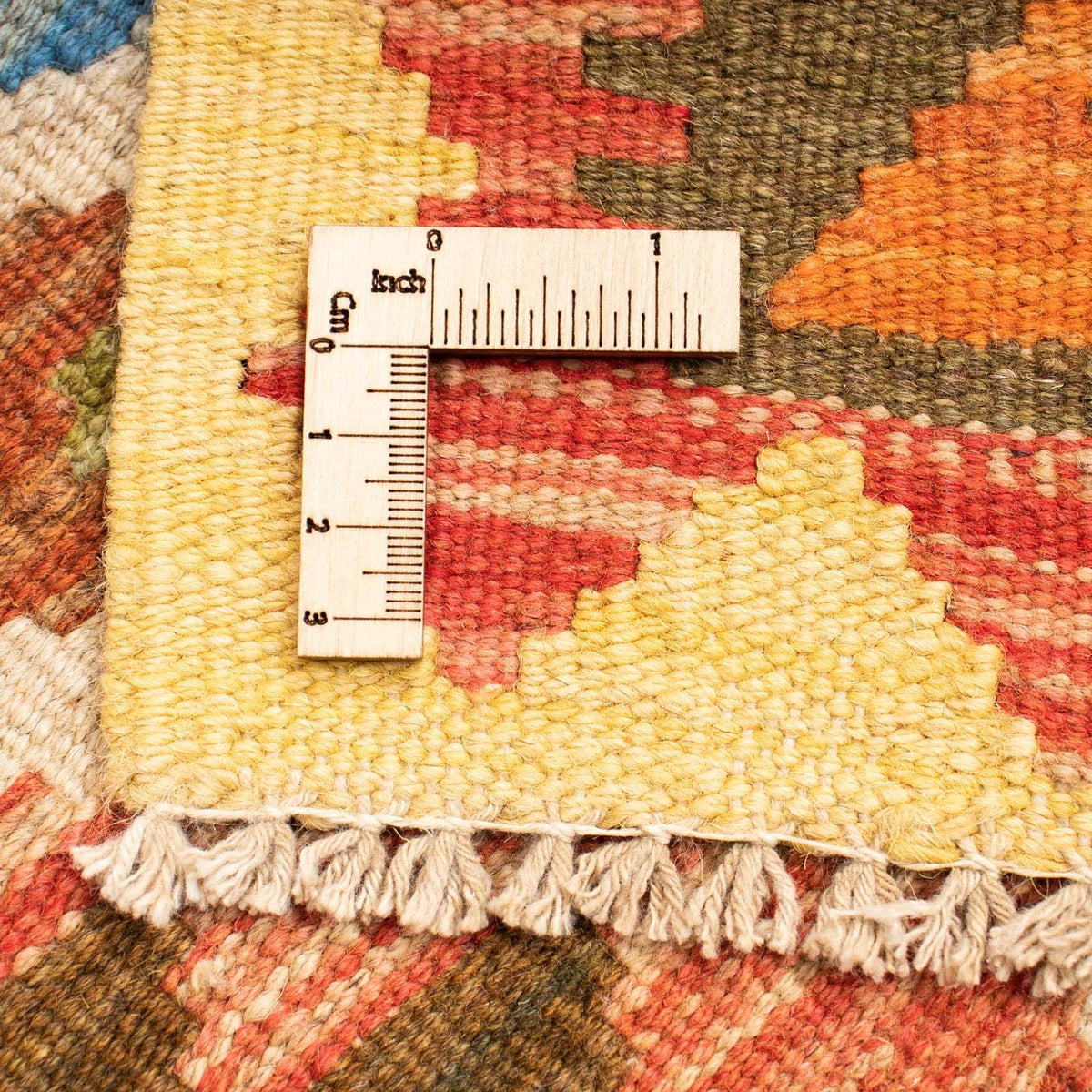 Kelim Rug - Splash - 124 x 86 cm - multicolored