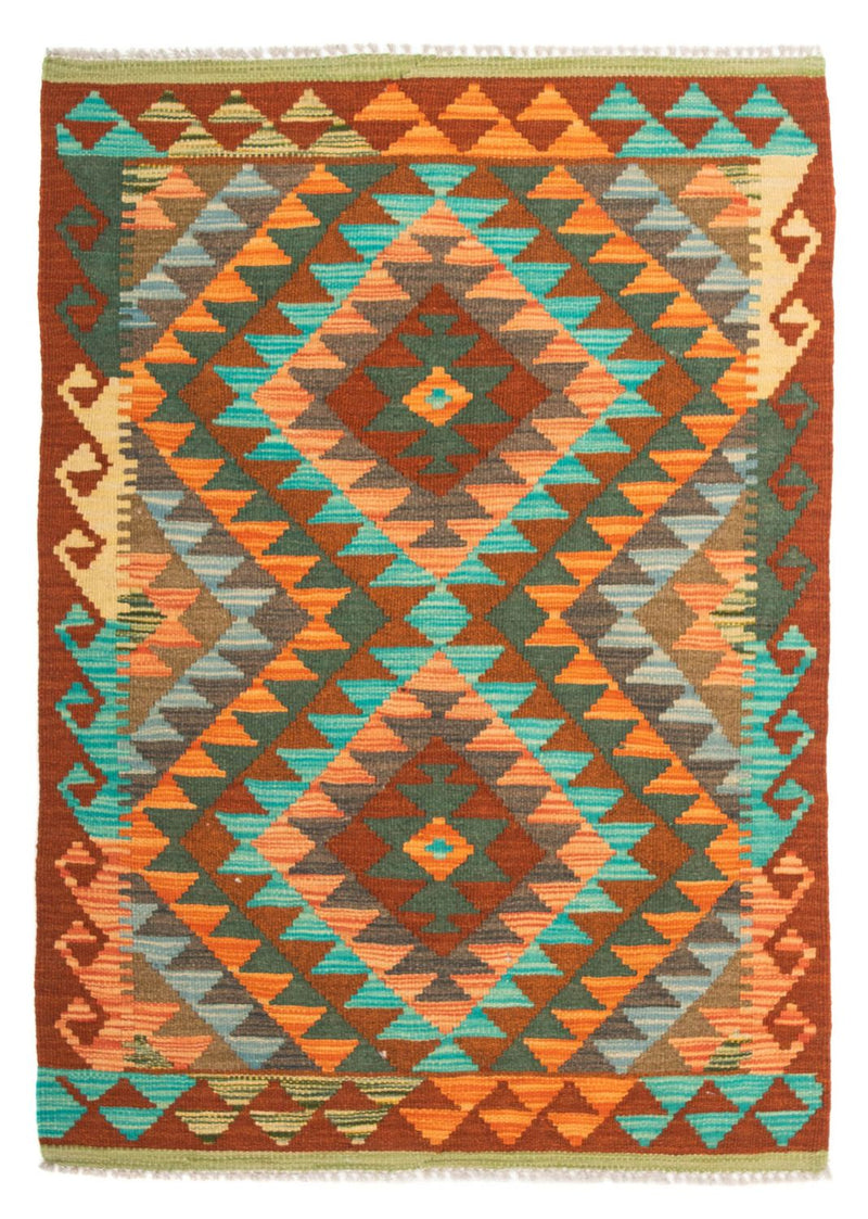 Kelim Rug - Splash - 125 x 80 cm - multicolored