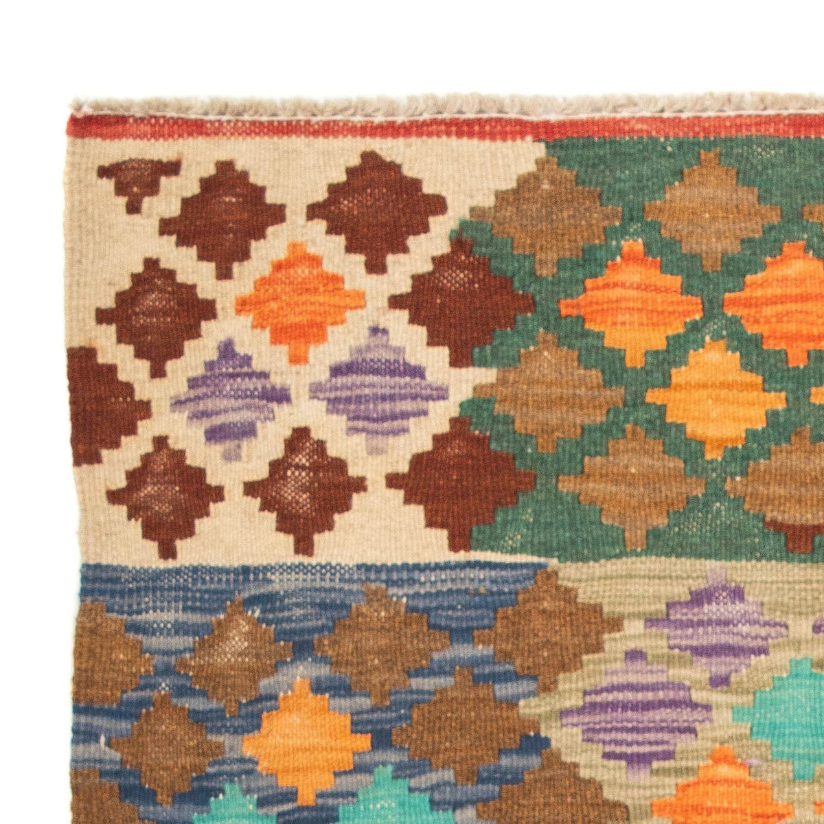 Kelim Rug - Splash - 125 x 80 cm - multicolored