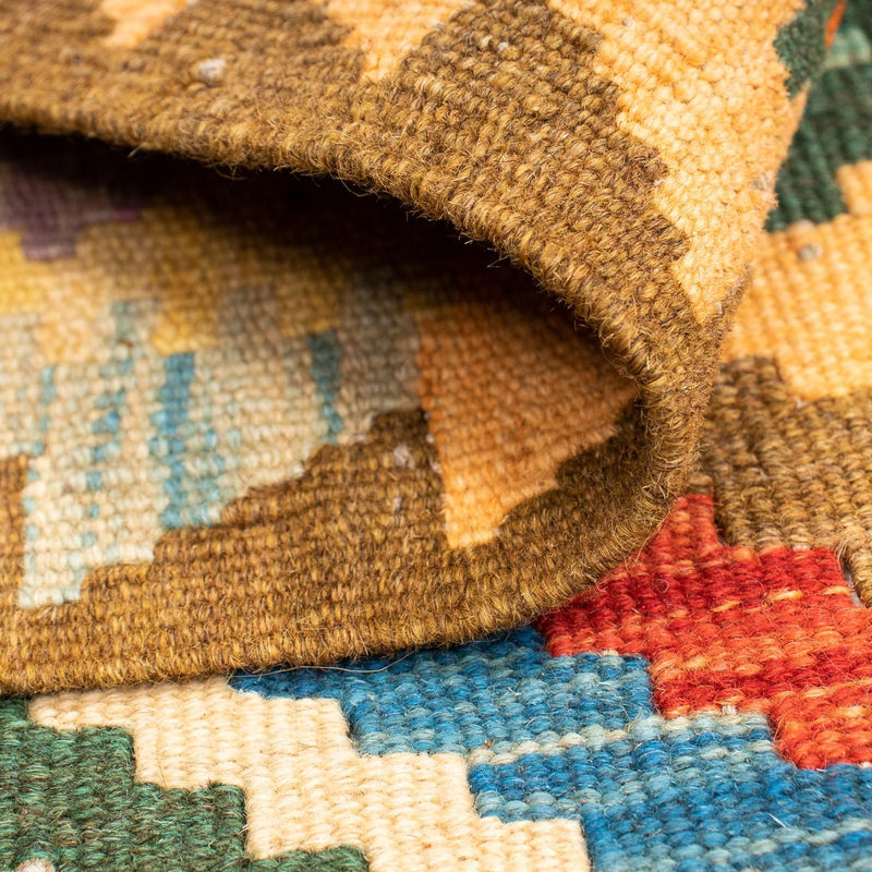 Kelim Rug - Splash - 125 x 80 cm - multicolored