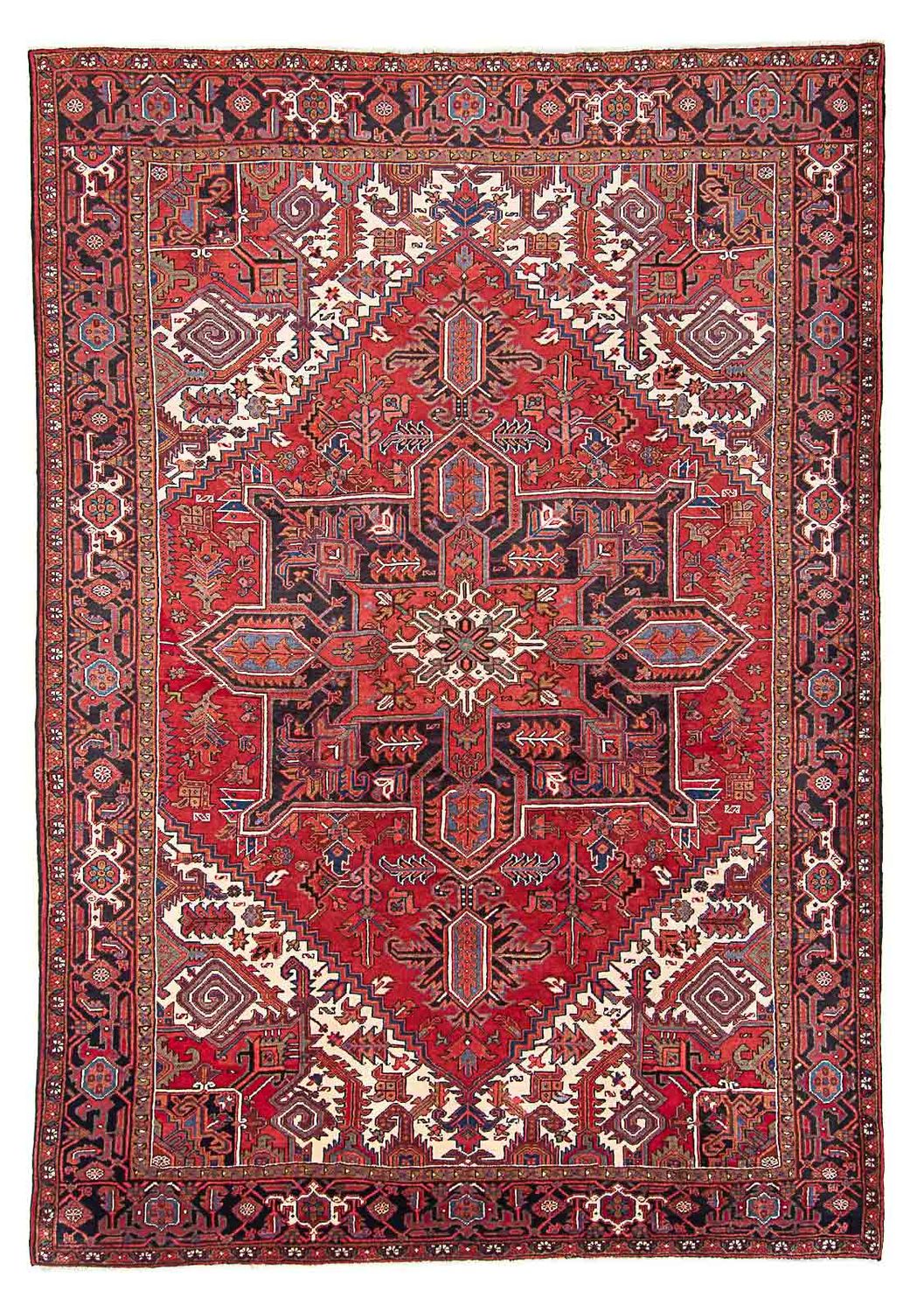 Perser Rug - Nomadic - 293 x 206 cm - red