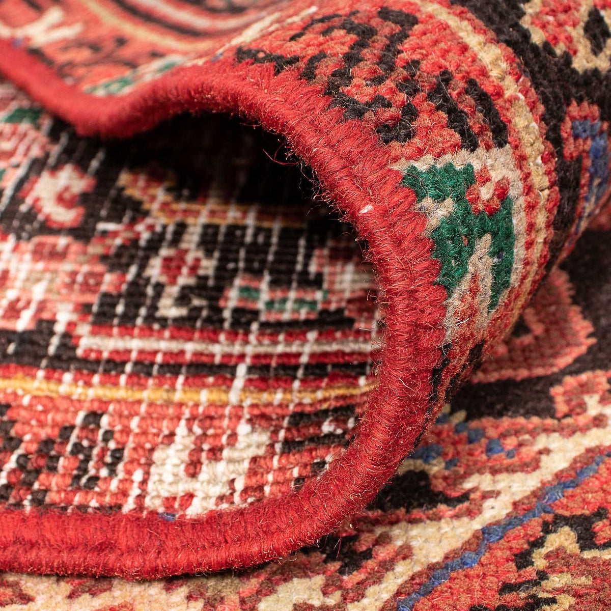 Perser Rug - Nomadic - 346 x 257 cm - light red