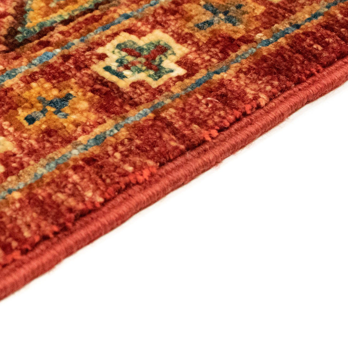 Afghan Rug - Filpa - 149 x 98 cm - red