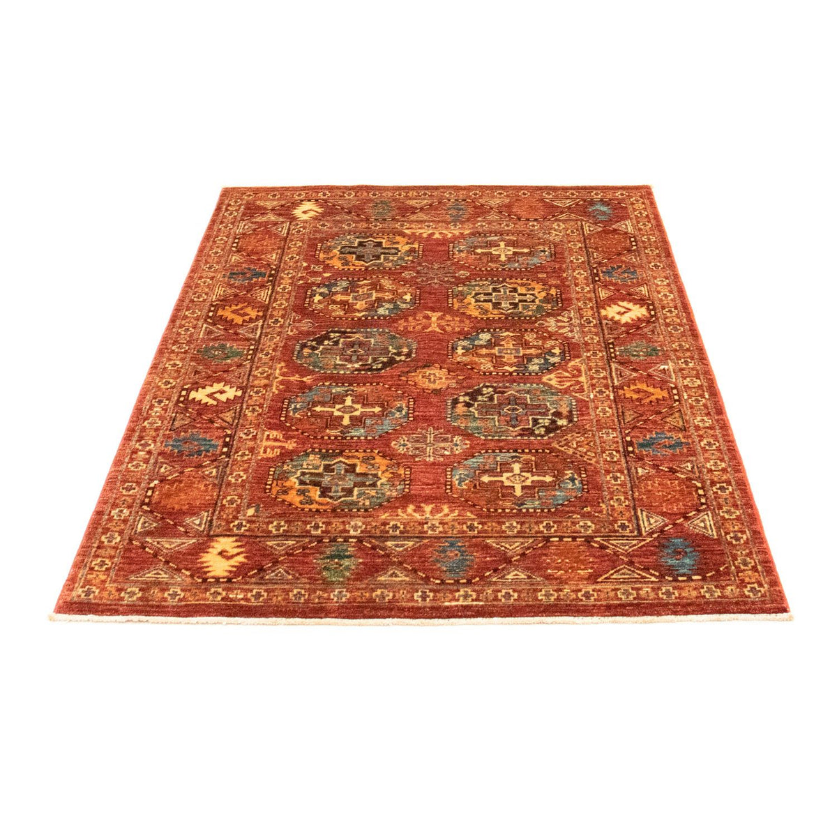 Afghan Rug - Filpa - 149 x 98 cm - red