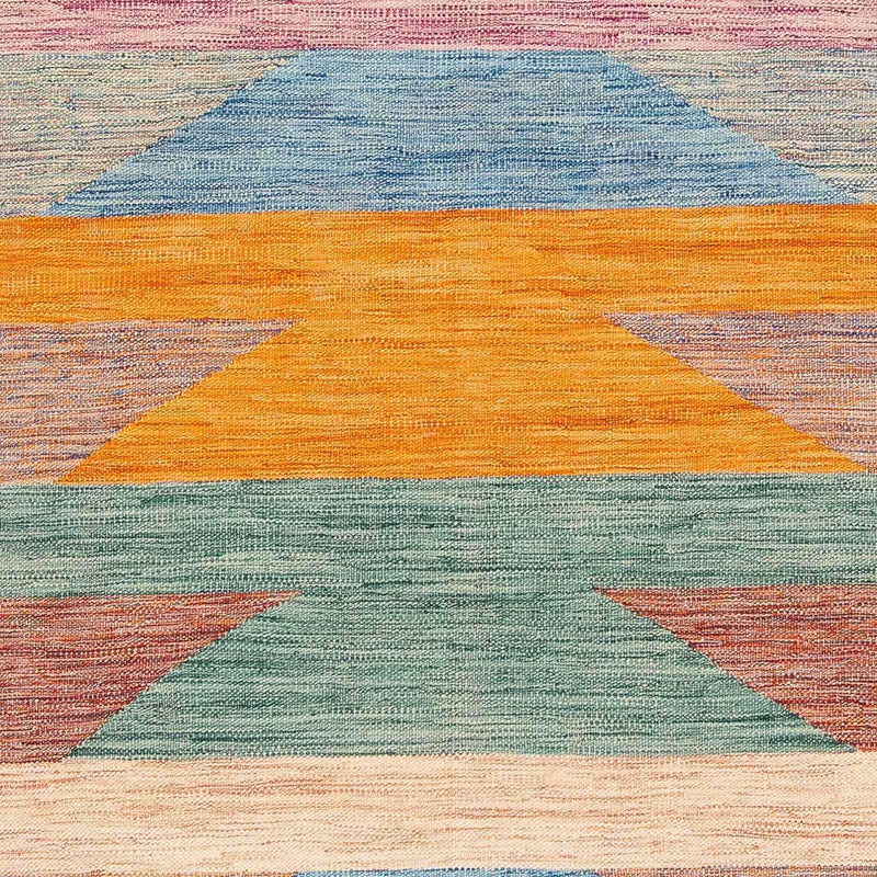 Kelim Rug - Splash - 244 x 159 cm - multicolored