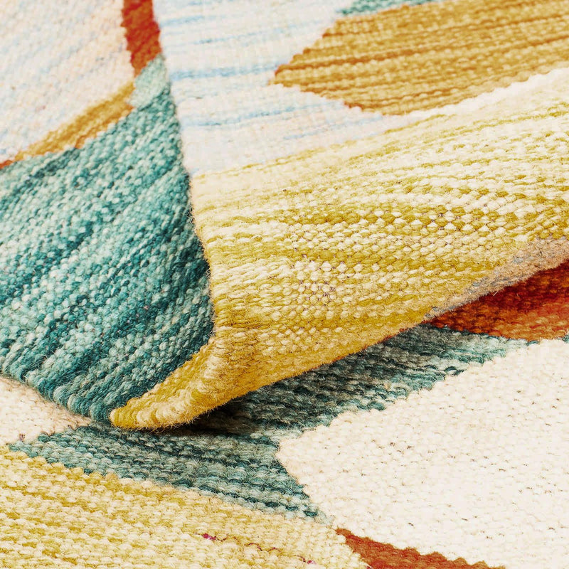 Kelim Rug - Splash - 244 x 170 cm - multicolored