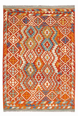 Kelim Rug - Splash - 250 x 180 cm - multicolored