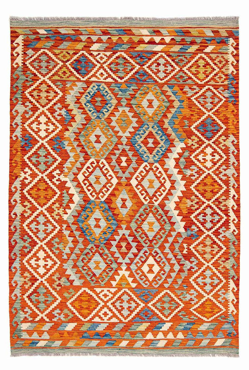 Kelim Rug - Splash - 250 x 180 cm - multicolored