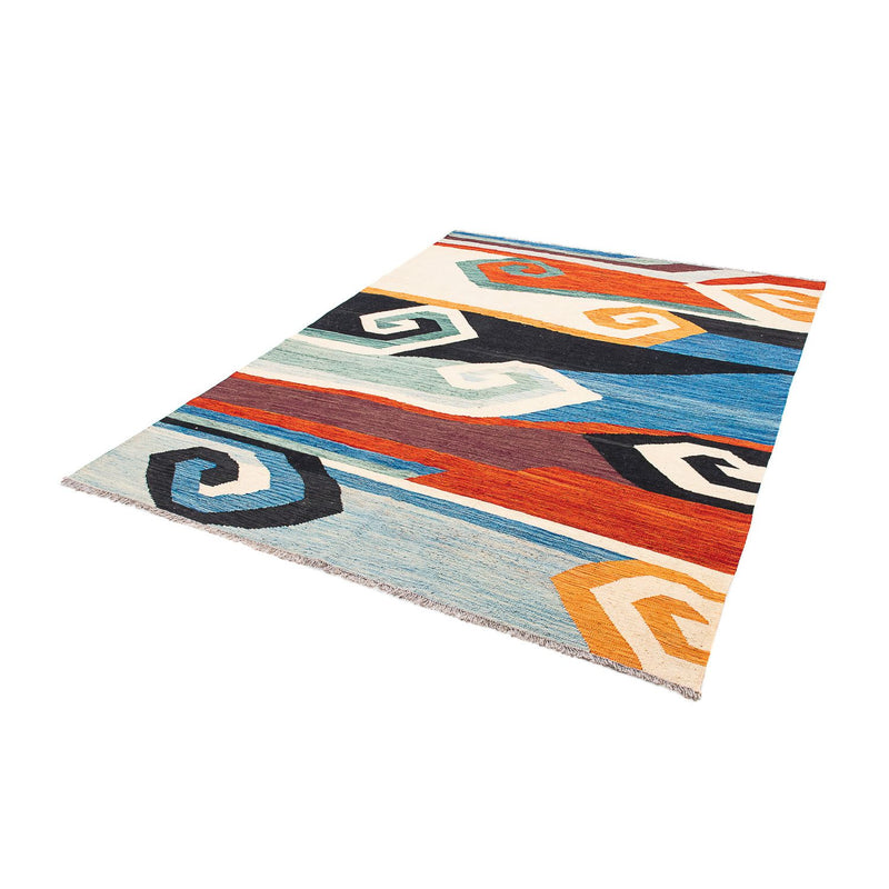 Kelim Rug - Splash - 243 x 179 cm - multicolored