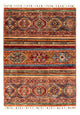 Ziegler Teppich 116 x 82 cm - mehrfarbig