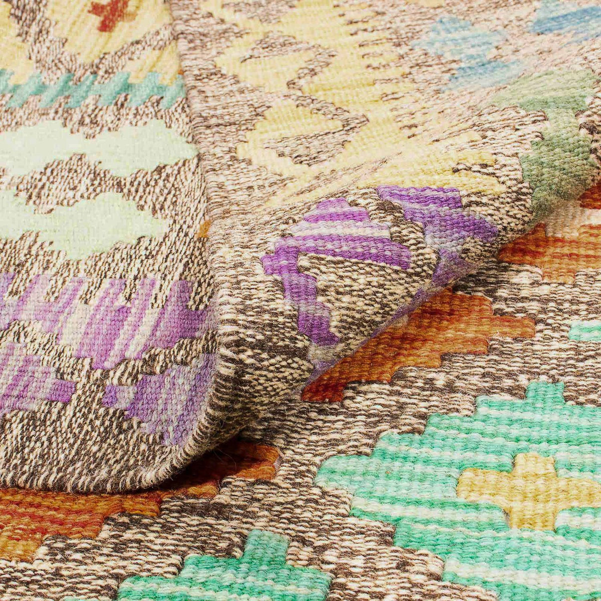 Kelim Rug - Splash - 234 x 169 cm - multicolored