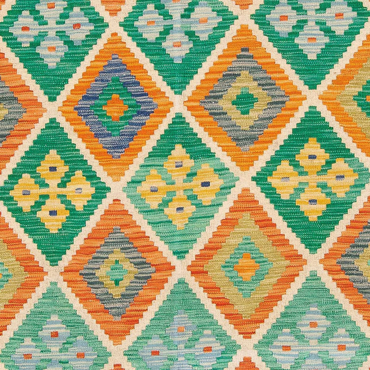 Kelim Rug - Splash - 245 x 185 cm - multicolored