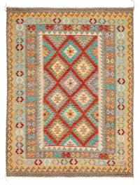Kelim Rug - Splash - 239 x 174 cm - multicolored